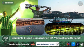 Gemlik’te Efsane Bursaspor’un 62. Yılı Coşkuyla Kutlandı!