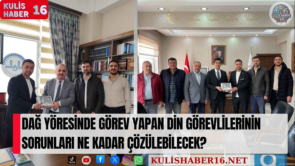 Dağ Yöresinde Görev Yapan Din Görevlileri