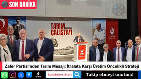 Zafer Partisi’nden Tarım Mesajı: İthalata Karşı Üretim Öncelikli Strateji