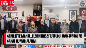 Gemlik’te Mahallelerin Nabzı Tutuldu: Uyuşturucu ve Sanal Kumar Alarmı