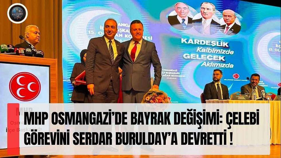 MHP Osmangazi’de Bayrak Değişimi