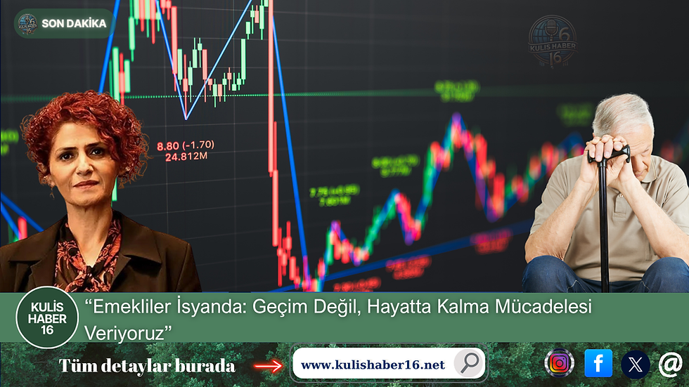 Emekliler İsyanda: Geçim Değil, Hayatta Kalma Mücadelesi Veriyoruz