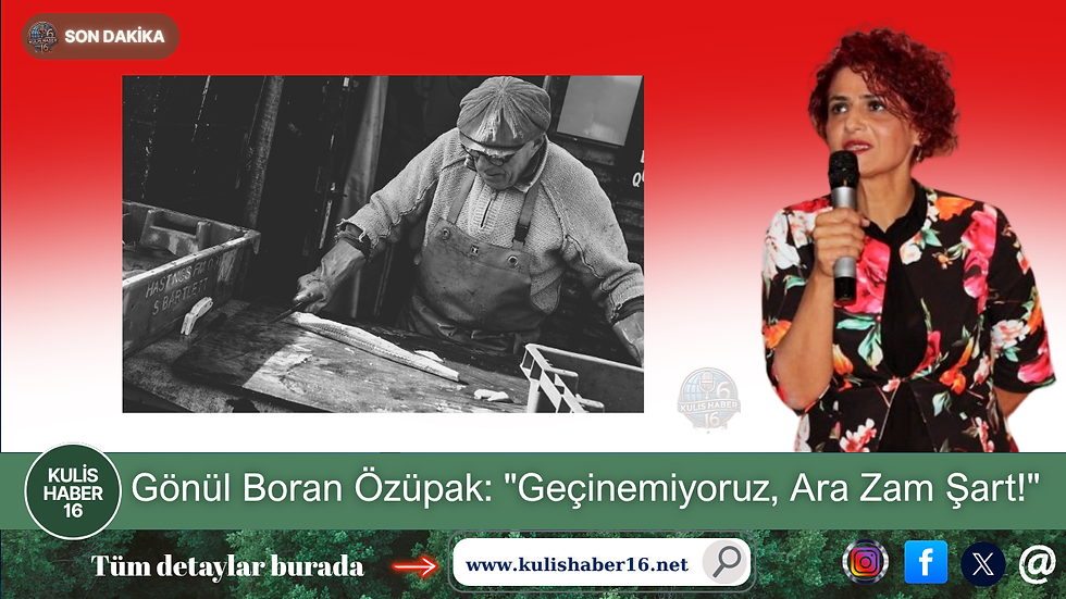 Emeklilikte Yaşa Takılanlar (EYT) mücadelesinin öncüsü ve Emekli ve Emekçiler Dernekleri Federasyonu (EMEDFED) Genel Başkanı Gönül Boran Özüpak, emeklilerin ve çalışanların içinde bulunduğu ekonomik durumu sert bir şekilde eleştirdi.