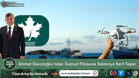 Davutoğlu: İsrail'e Karşı Derhal Caydırıcı Adım Atılmalı