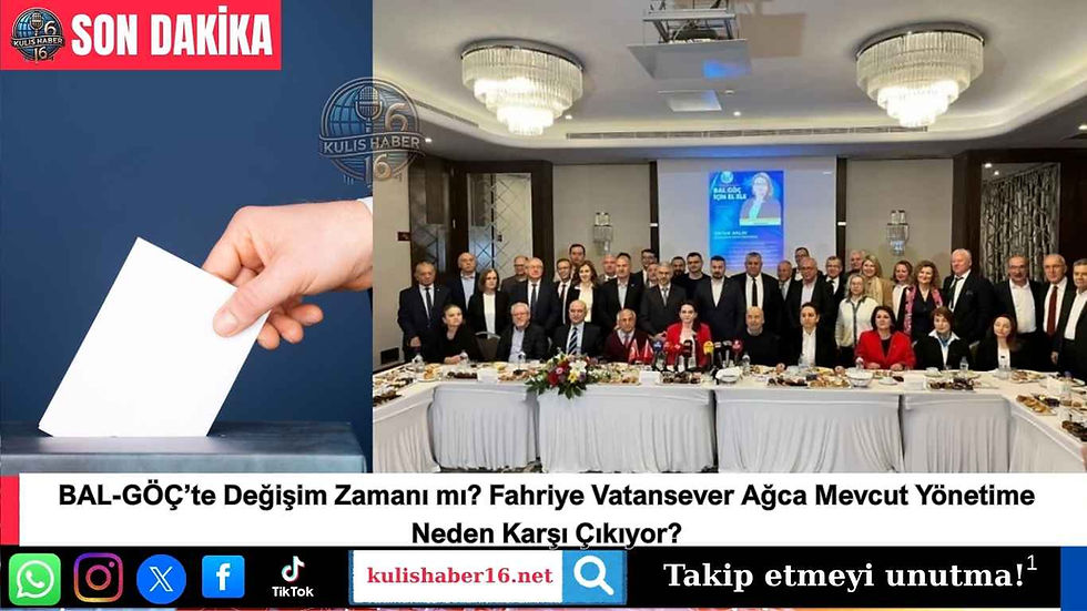 BAL-GÖÇ’te Değişim Zamanı