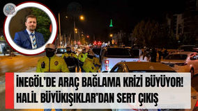 Halil Büyükışıklar’dan İnegöl’de araç menlerine tepki: Sistem kilitlendi