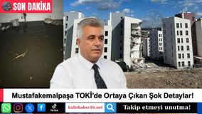 Mustafakemalpaşa TOKİ’de Ortaya Çıkan Şok Detaylar!