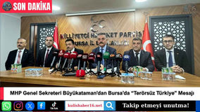 MHP Genel Sekreteri Büyükataman’dan Bursa’da “Terörsüz Türkiye” Mesajı