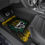 Thumbnail: Gold Rose Skull Car Mats (2x Front)