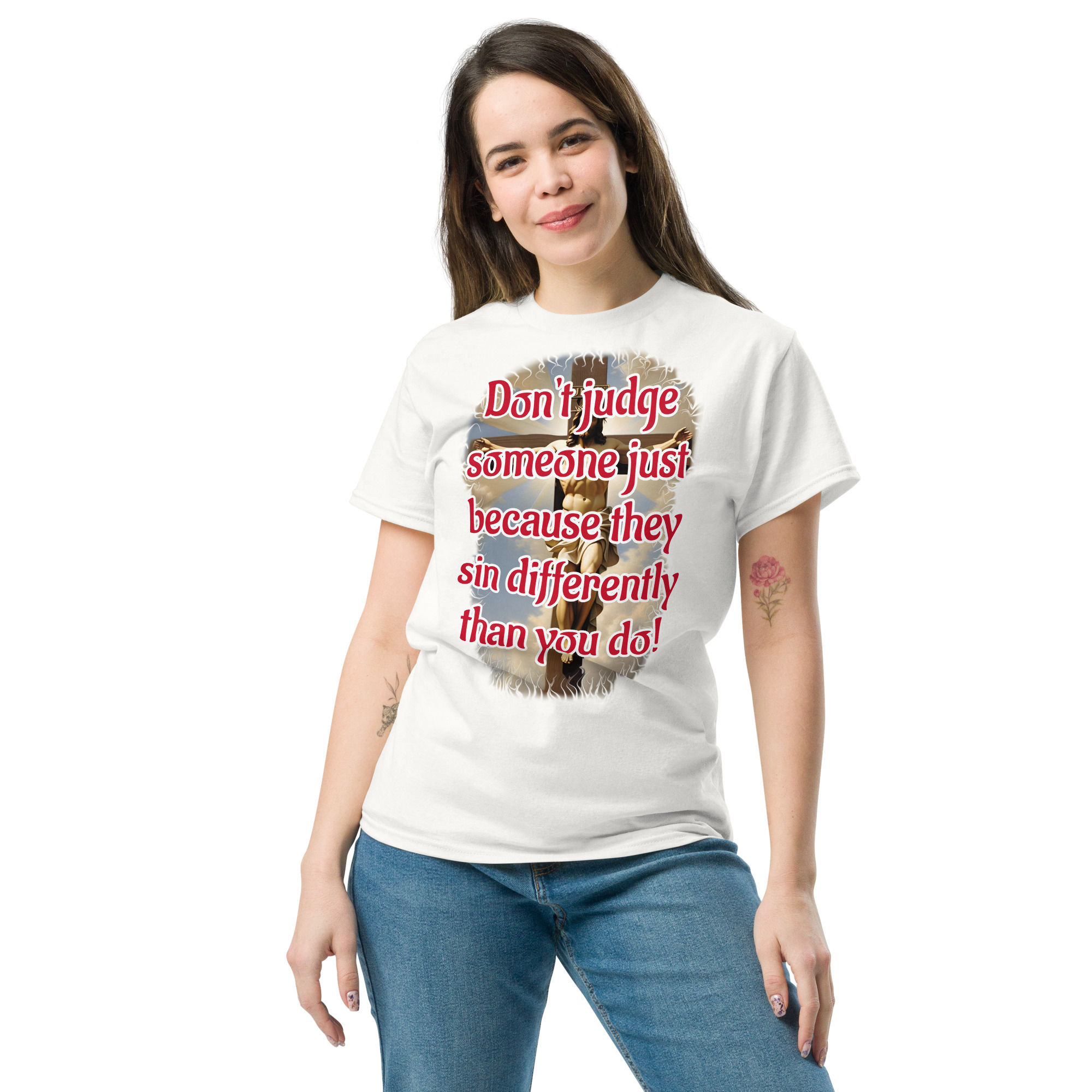 Dont judge Men's classic tee