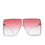 Miniaturbild: Quadratische Sonnenbrille - Weiß