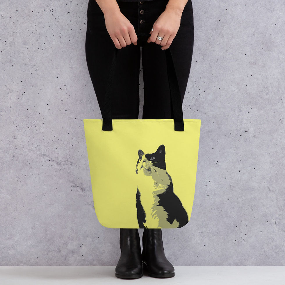 Thumbnail: Tote bag - Overseer Tippy - Yellow