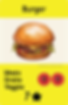 kitchen chaos burger recipe card