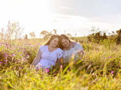 Maddy & Sarah | Best Friend Beauty Session at Golden Hour