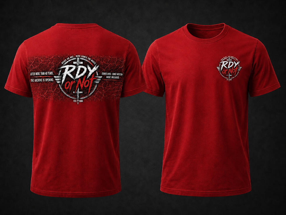RDY or Not heavy metal logo
SCAR WARS heavy metal artwork
Rodney D.