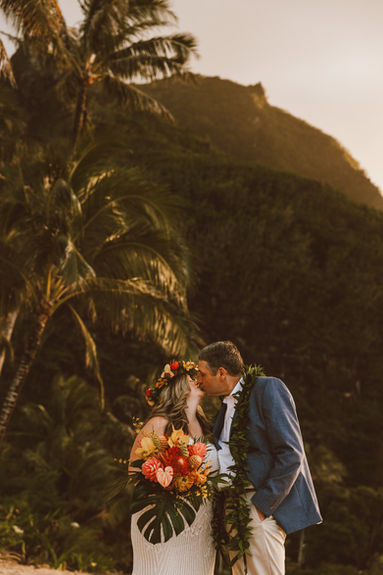 Best Kauai Hawaii Wedding Elopement Photographers Photographer Kauai Videographer Videography Kauai Hawaii venues beach wedding adventure elopement rainbow waterfall wedding botanical garden garden wedding 1hotel Hanalei bay resort grand Hyatt Sheraton kauai Poipu Waimea canyon Hawaiian officiant ntbg national tropical botanical gardens wedding inspo Hawaii wedding kauai wedding intimate wedding on kauai micro wedding kauai elopements Annie hart photography family photographer maternity baby moon honeymoon vow renewal tunnels beach Westin Princeville lava rock unique palm trees wedding dress bride brides grace loves lace luxury destination wedding travel where to get married on kauai maui Oahu big island private wedding on kauai outdoor wedding Hawaiian style wedding ceremony sunset golden hour 