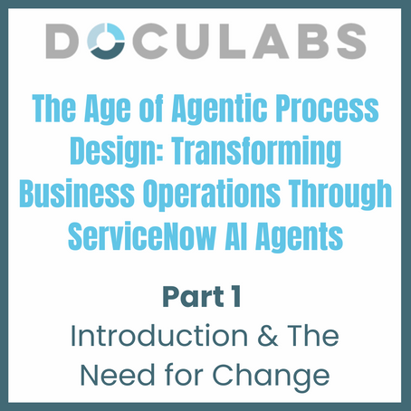 The Age of Agentic Process Design: Transforming Business Operations Through ServiceNow AI Agents