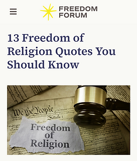 Freedom of Religion Quotes 13 Religious Freedom Quotes.png