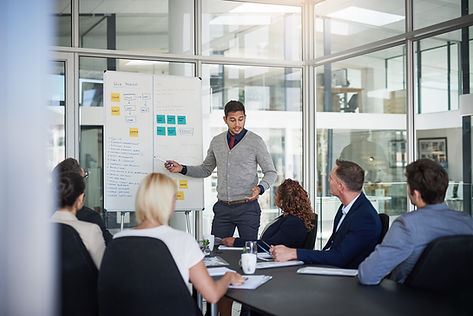 Business All Over, LLC - Giving a Presentation