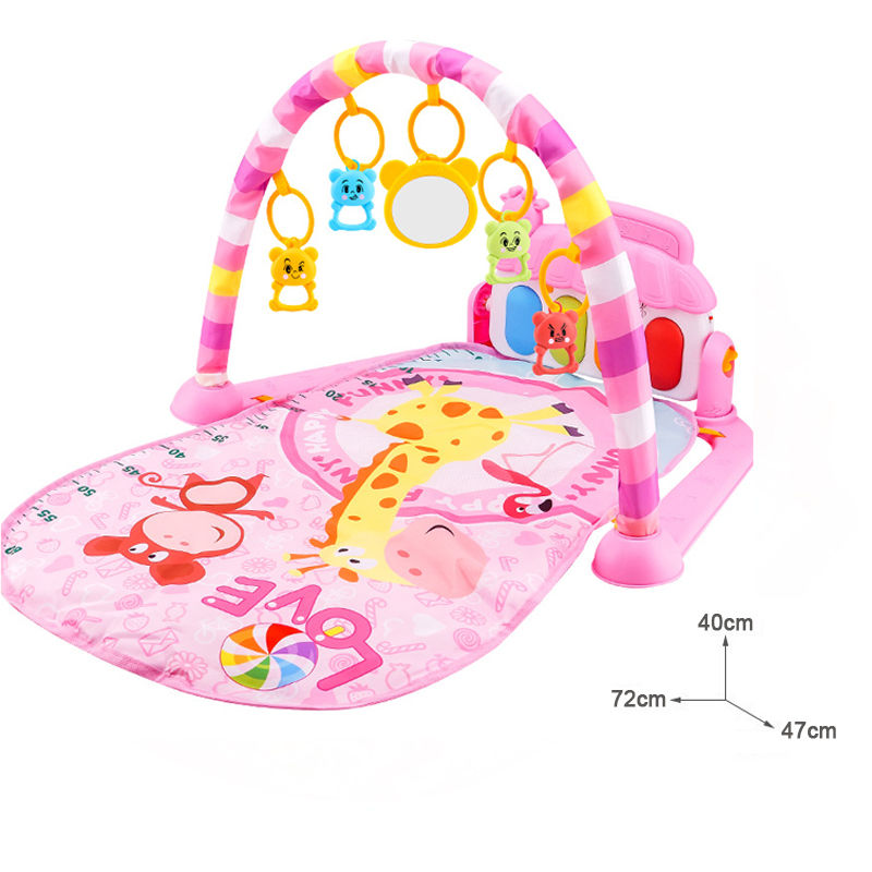 Miniatura: Tapete de Atividades Infantil com Piano, Playground Sensorial