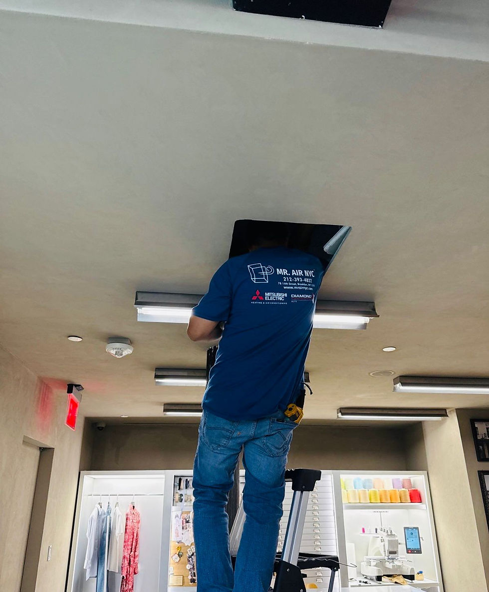 overheating retail space NYC