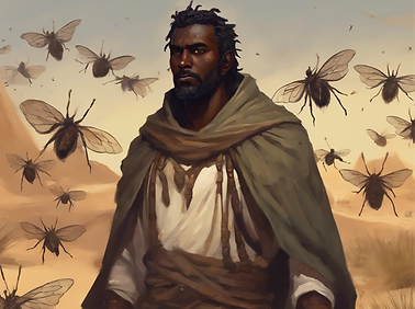 an attractive scruffy dark-skinned male