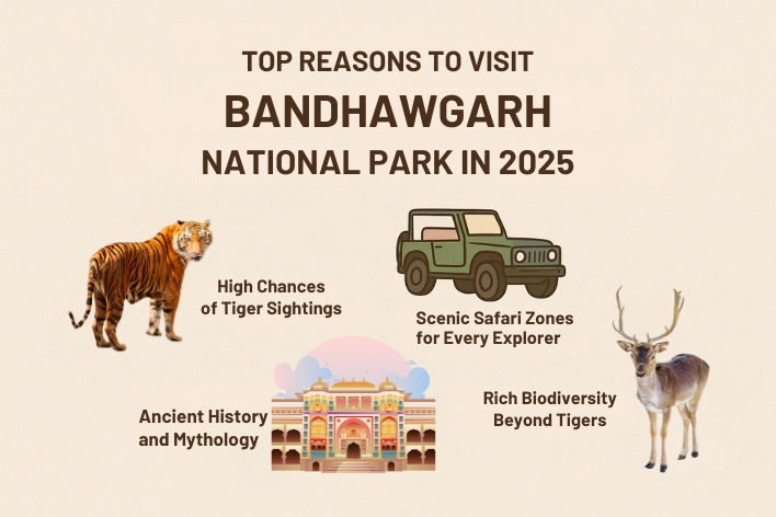top reasons to visit bandhavgarh national park