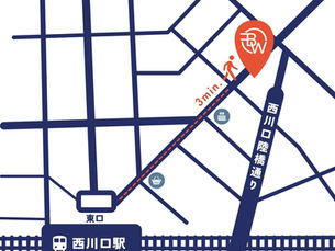 格闘技スタジオのロケーション