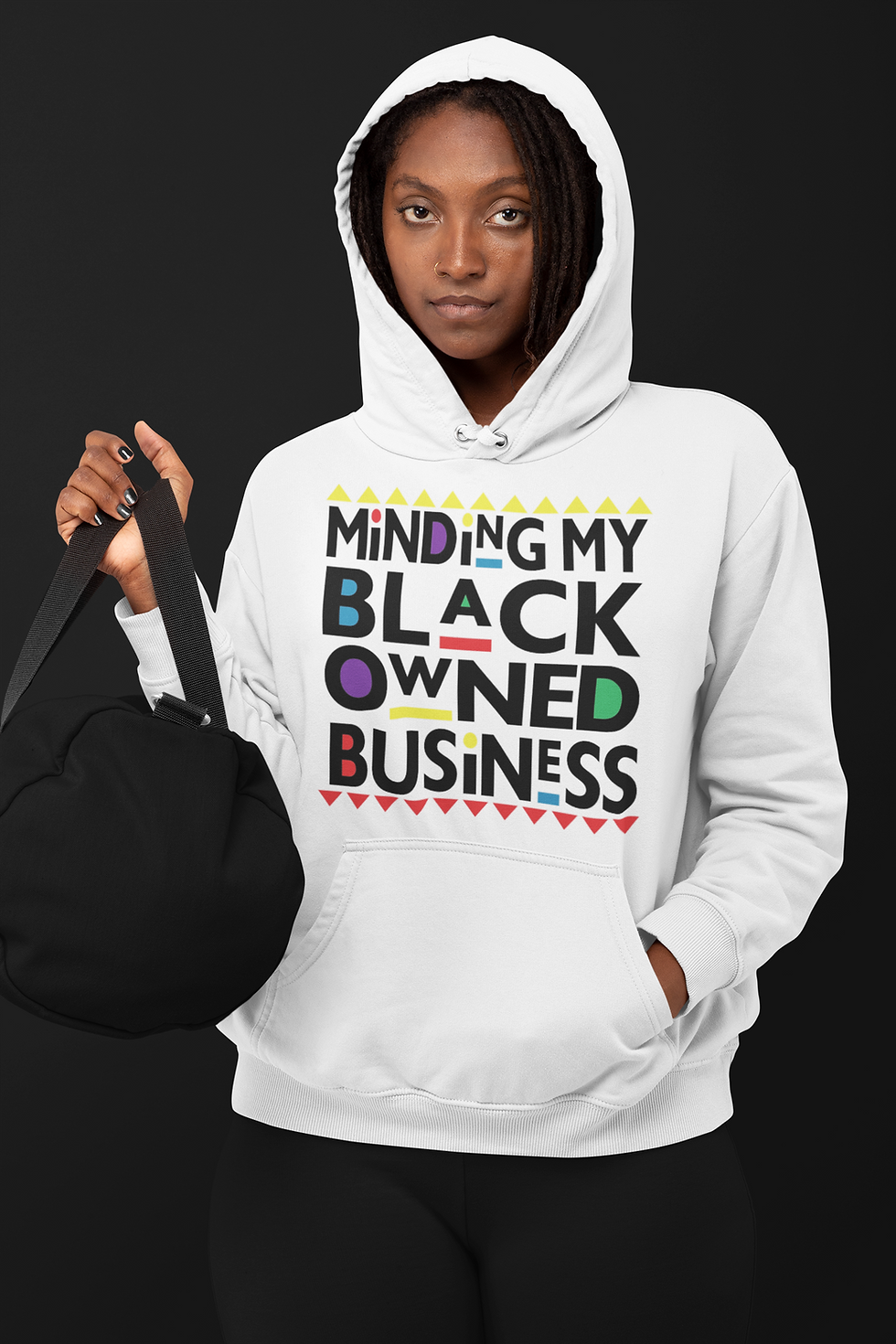 Thumbnail: Minding My Black Owned Business Hoodie