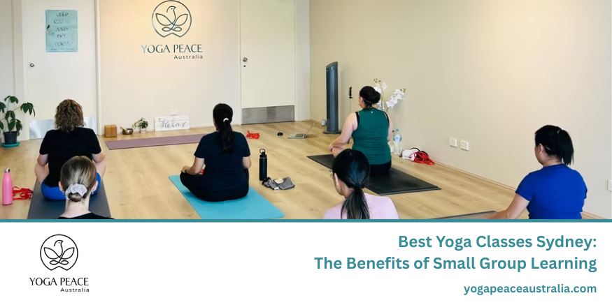 Best yoga classes in Sydney offering small group learning for personalised guidance, flexibility, and overall wellbeing