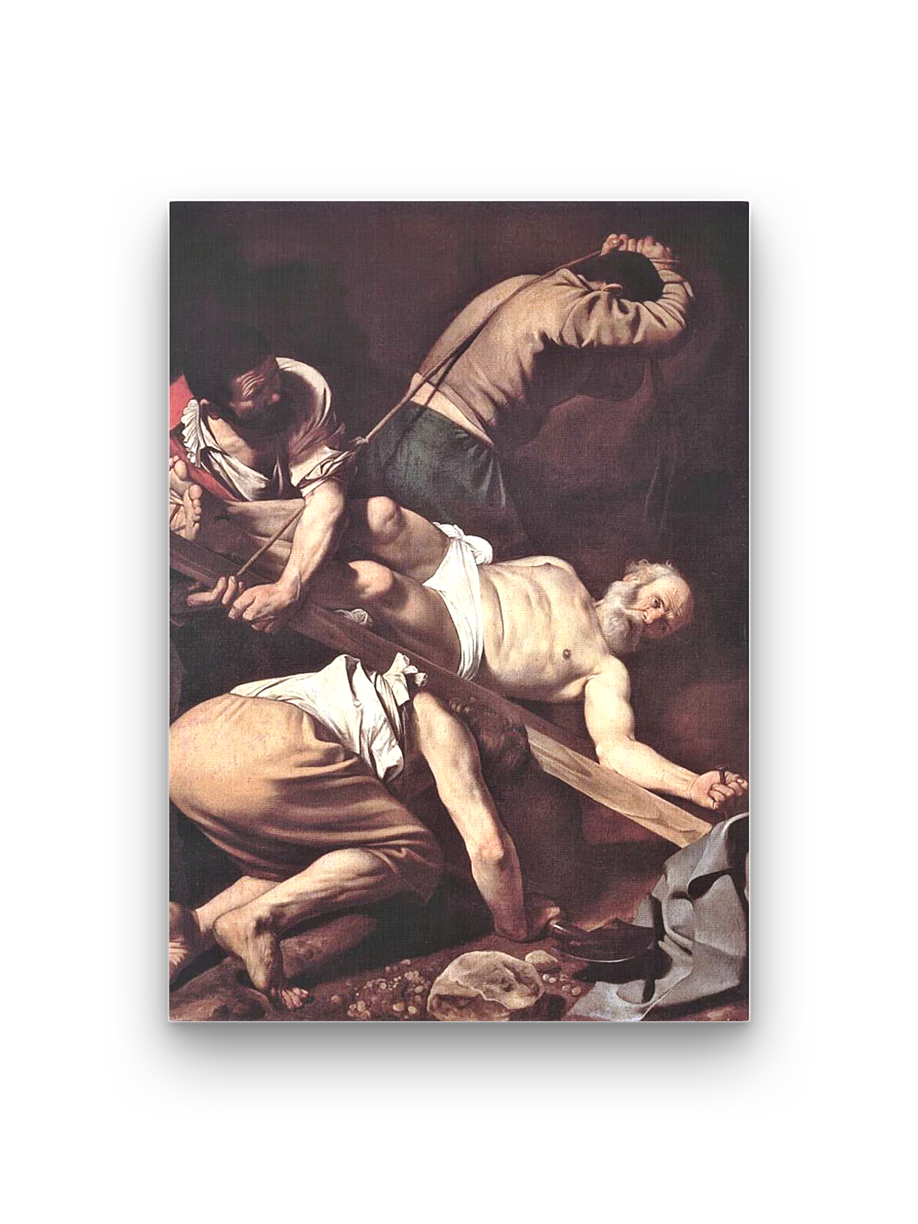 Crucifixion of Peter Canvas Print | Caravaggio – A Powerful Baroque Masterpiece