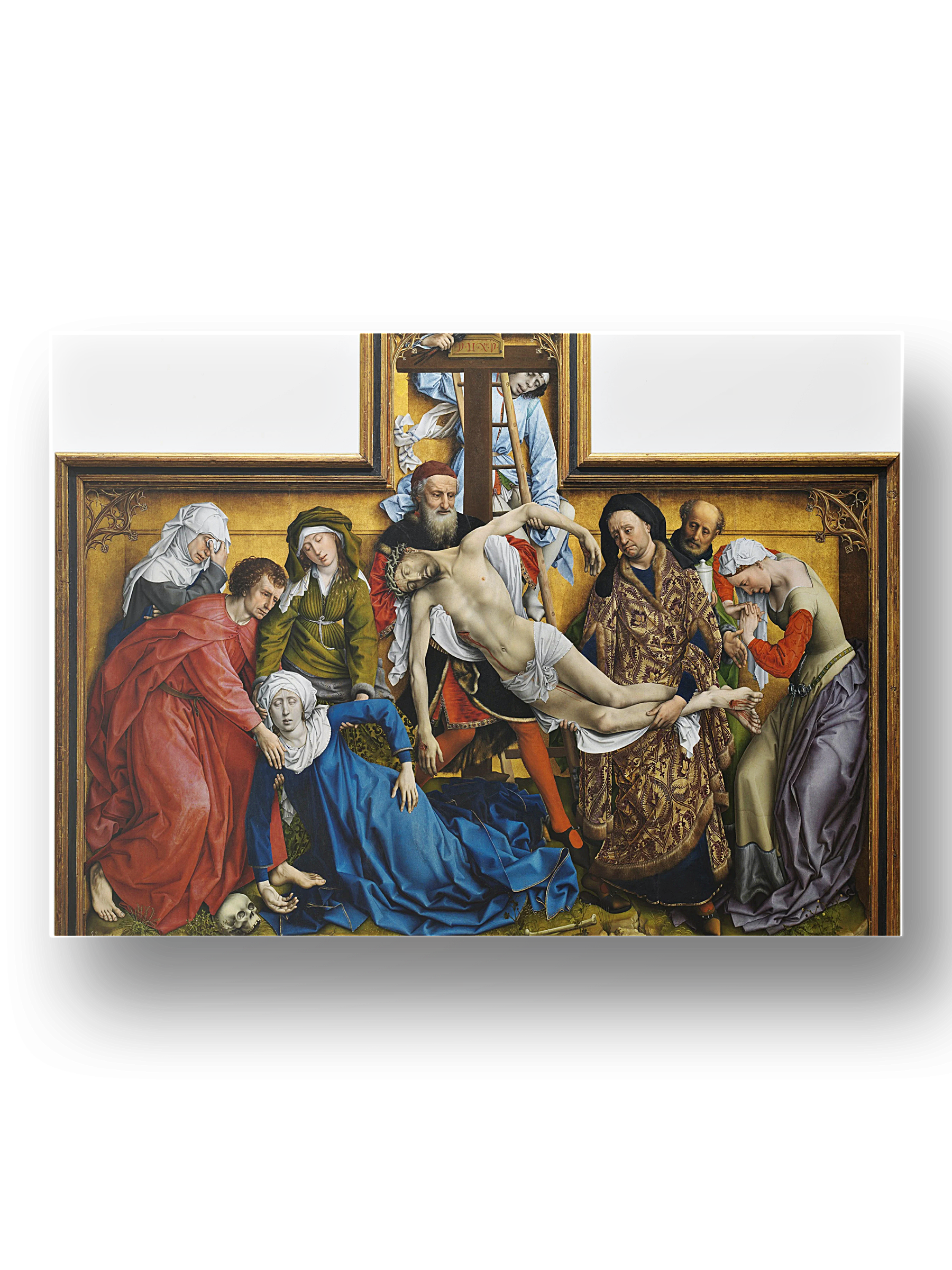 Van der Weyden Descent Canvas Painting | Rogier van der Weyden