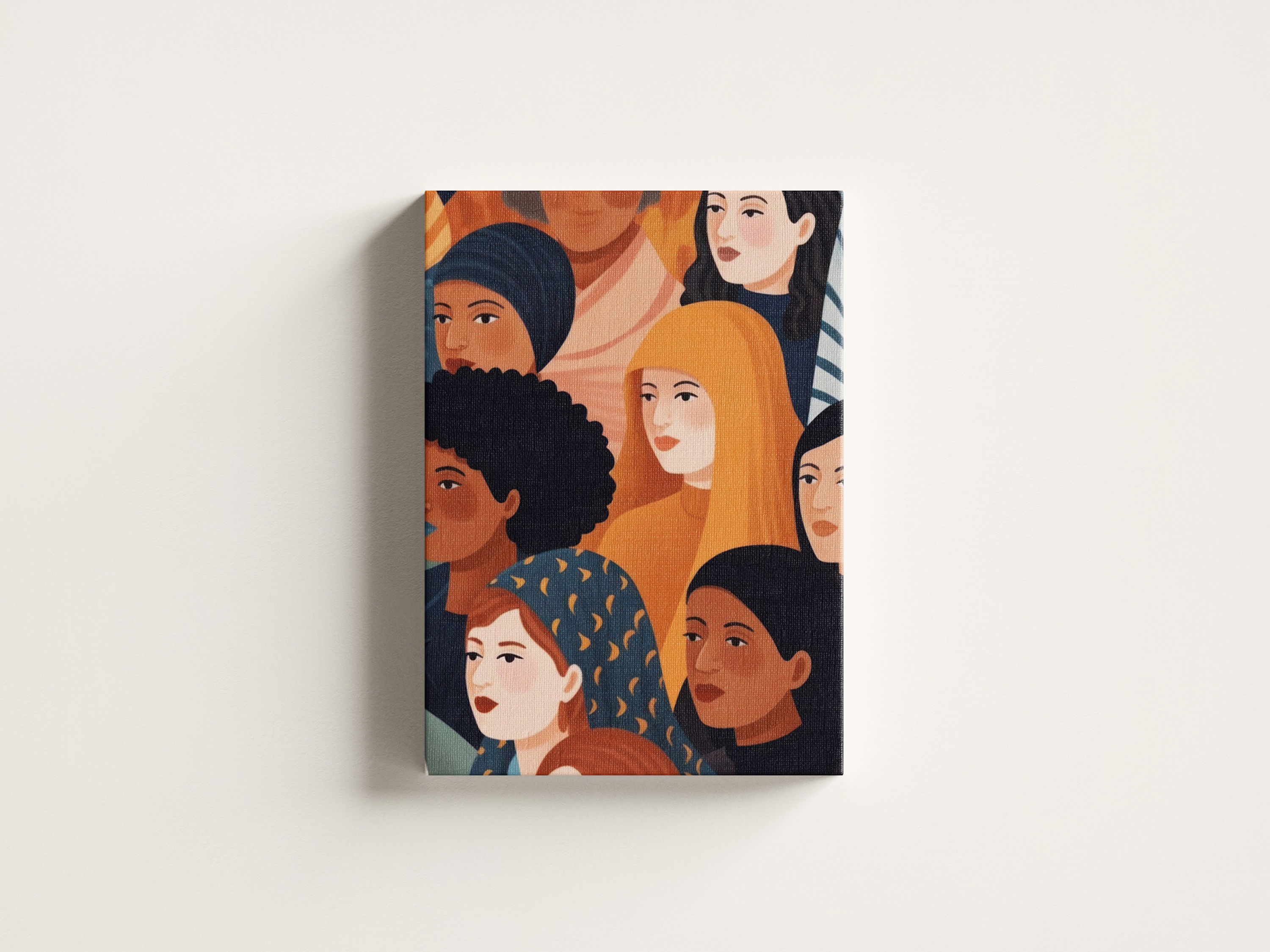 Women of the World Canvas Art | Vibrant Cultural Diversity Great Gifts Ideas