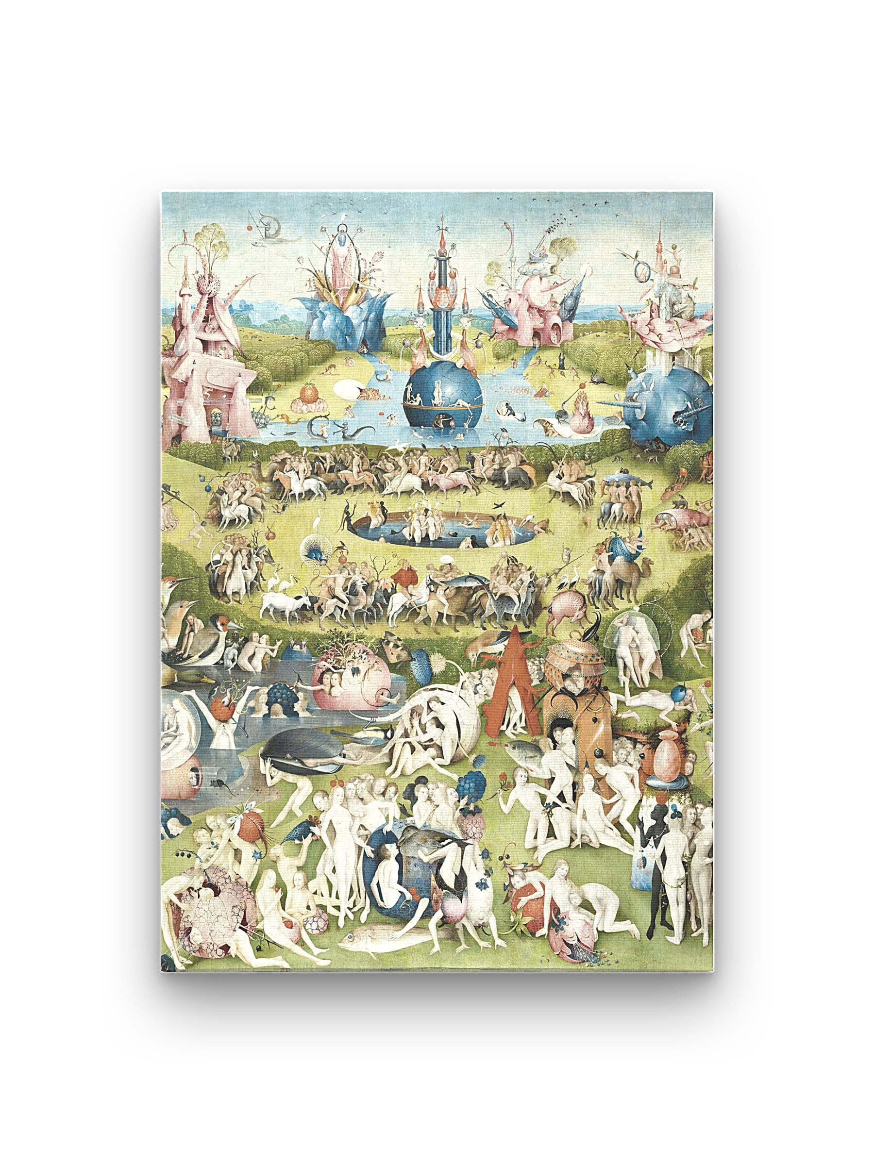 The Garden of Earthly Delights - Hieronymus Bosch Canvas Paint for Wall Decor