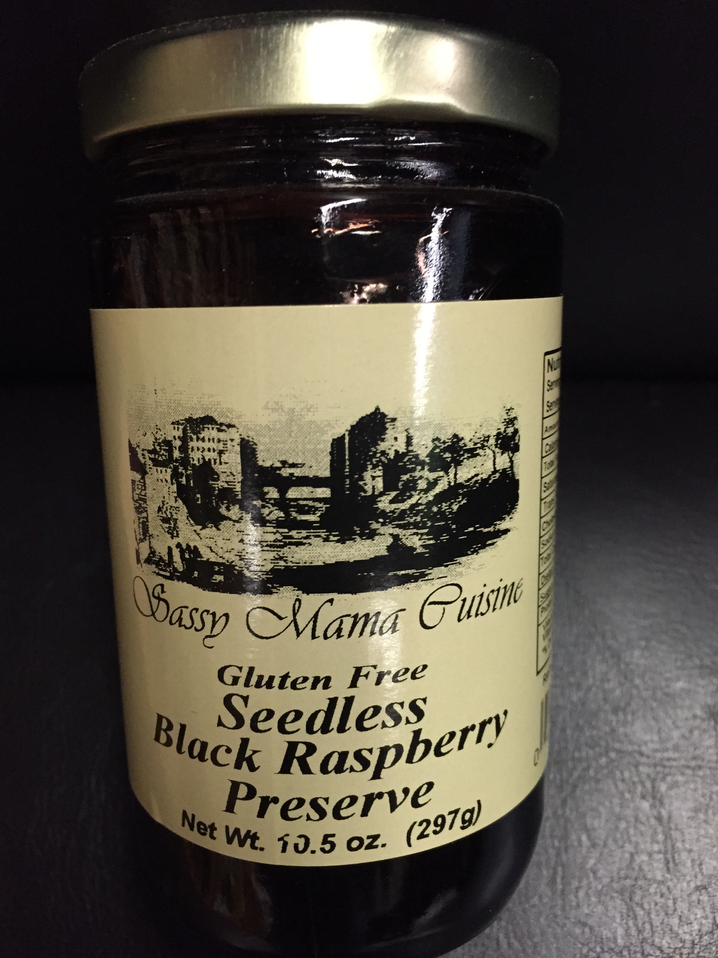 Seedless Black Raspberry 10.5 oz.