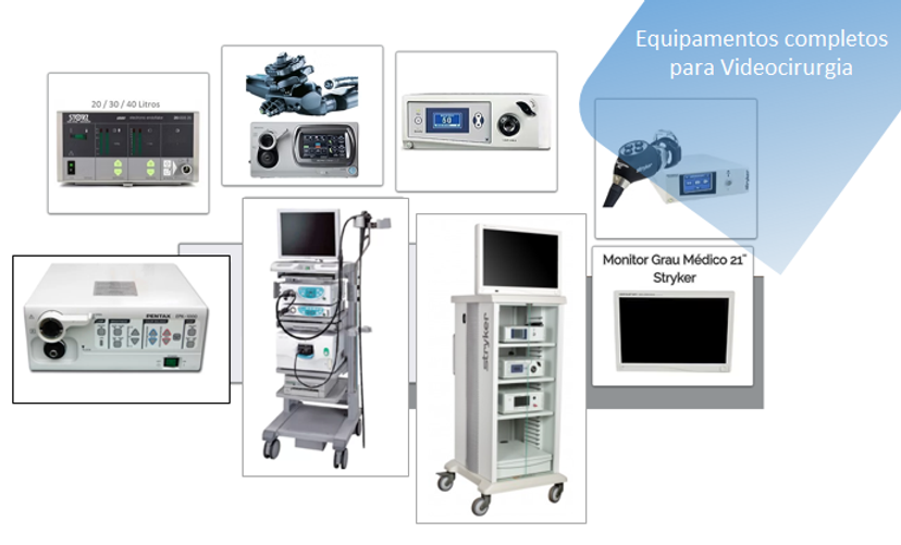 Insuflador, processadora para Vídeo Cirurgia, Processadora para Endoscopia, Processadora para Colonoscopia, Gastroscópio, Colonoscópio, Câmara para Vídeo Cirurgia, Fonte de Luz para Vídeo Cirurgia, Torre de Vídeo Cirurgia, , Monitor Gráu Médico
