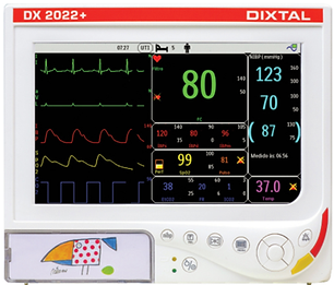 Monitor com ECG SpO2 PNI, Monitor Multipârametro com ECG SpO2 PNI, ECG SpO2 PNI