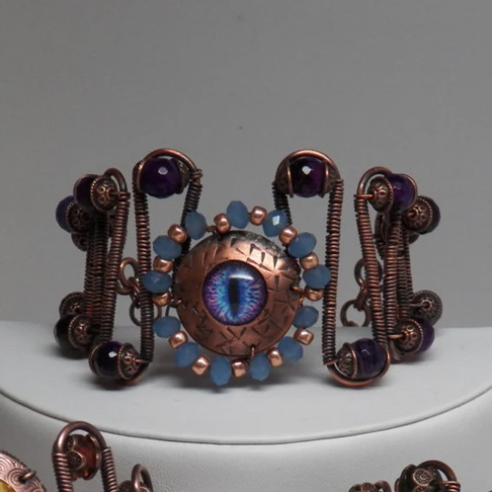 Thumbnail: PDF Tutorial - ZigZag Wire Wrapped Bracelet