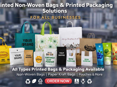 printed non woven bags