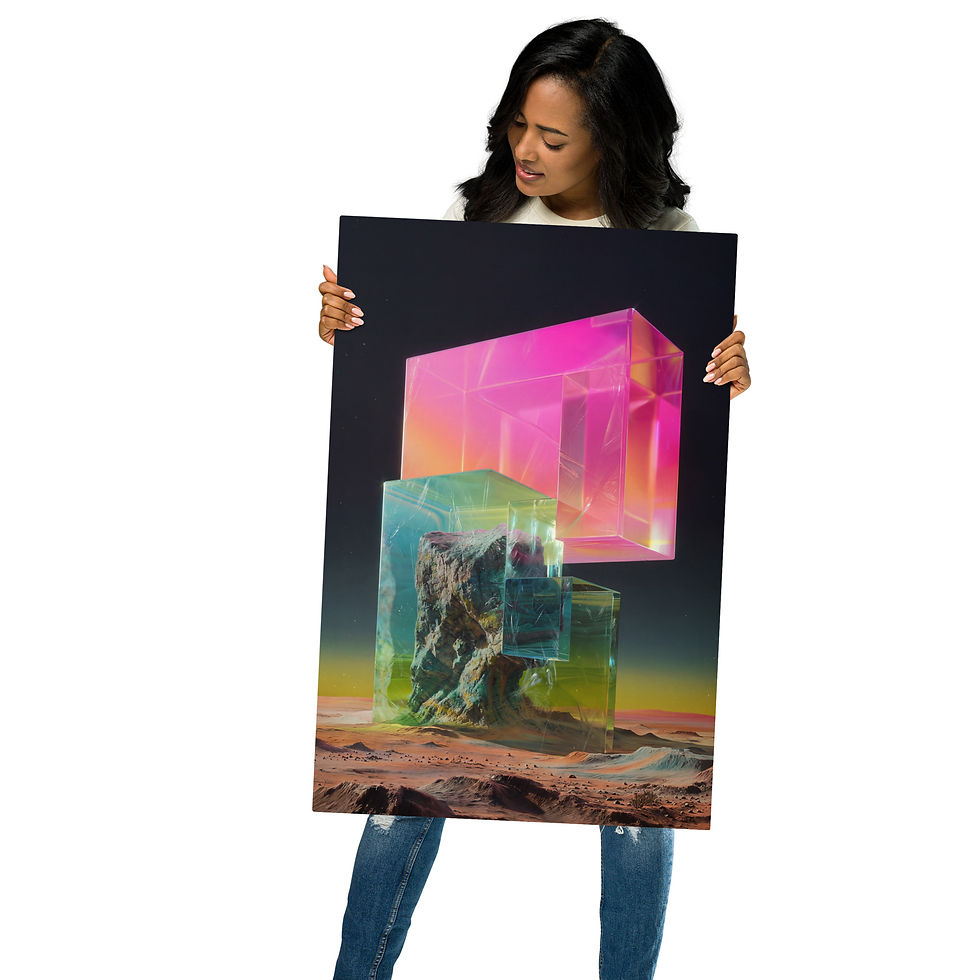 Thumbnail: Peyote - Metal prints