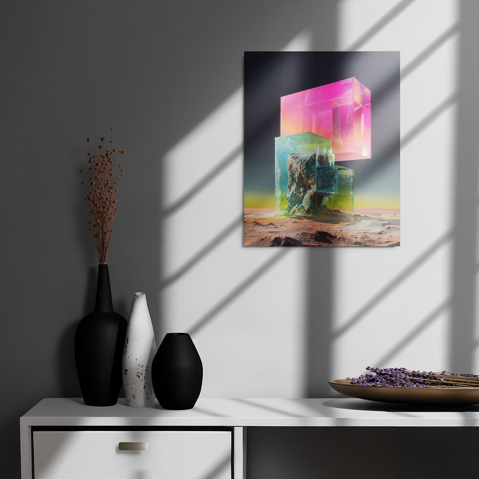 Thumbnail: Peyote - Metal prints