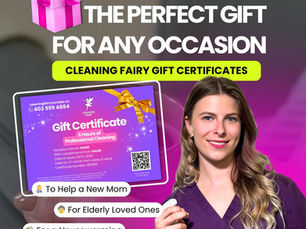 A Cleaning Gift Certificate for New Moms: A Practical and Thoughtful Idea