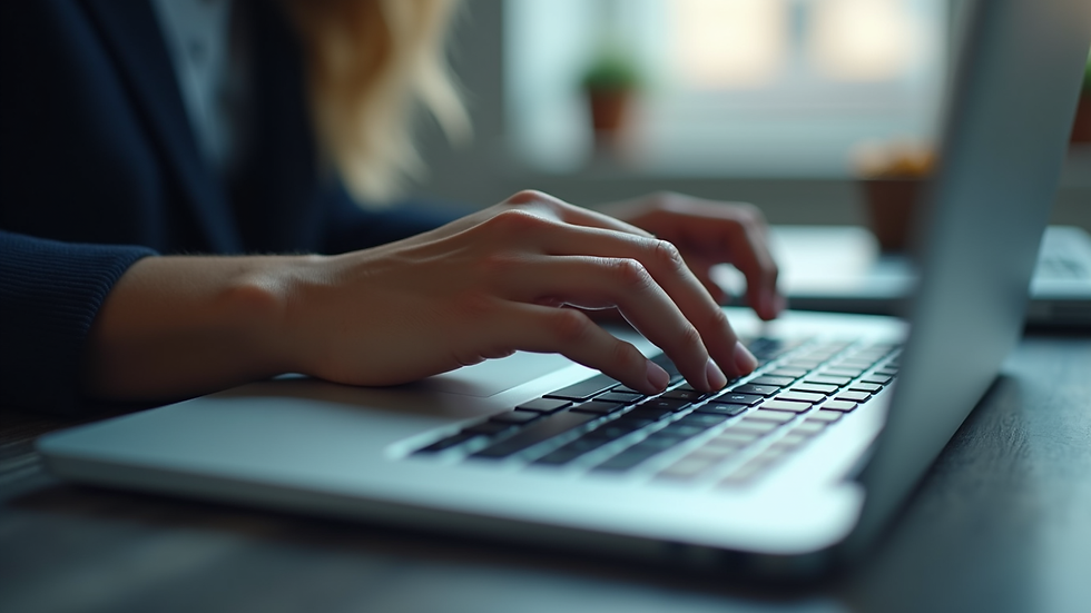 Close-up view of a secure online transaction on a laptop