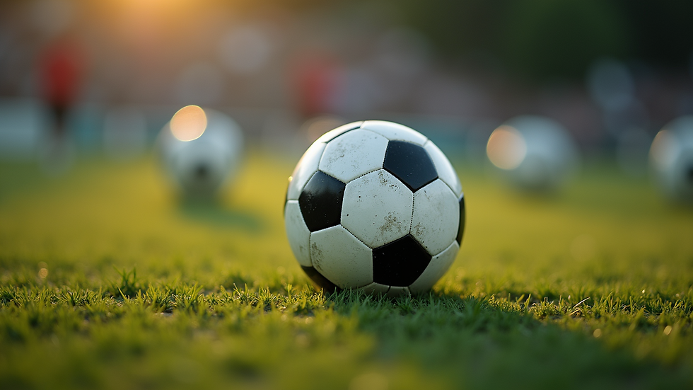 Close-up tampilan ponsel dengan aplikasi taruhan bola