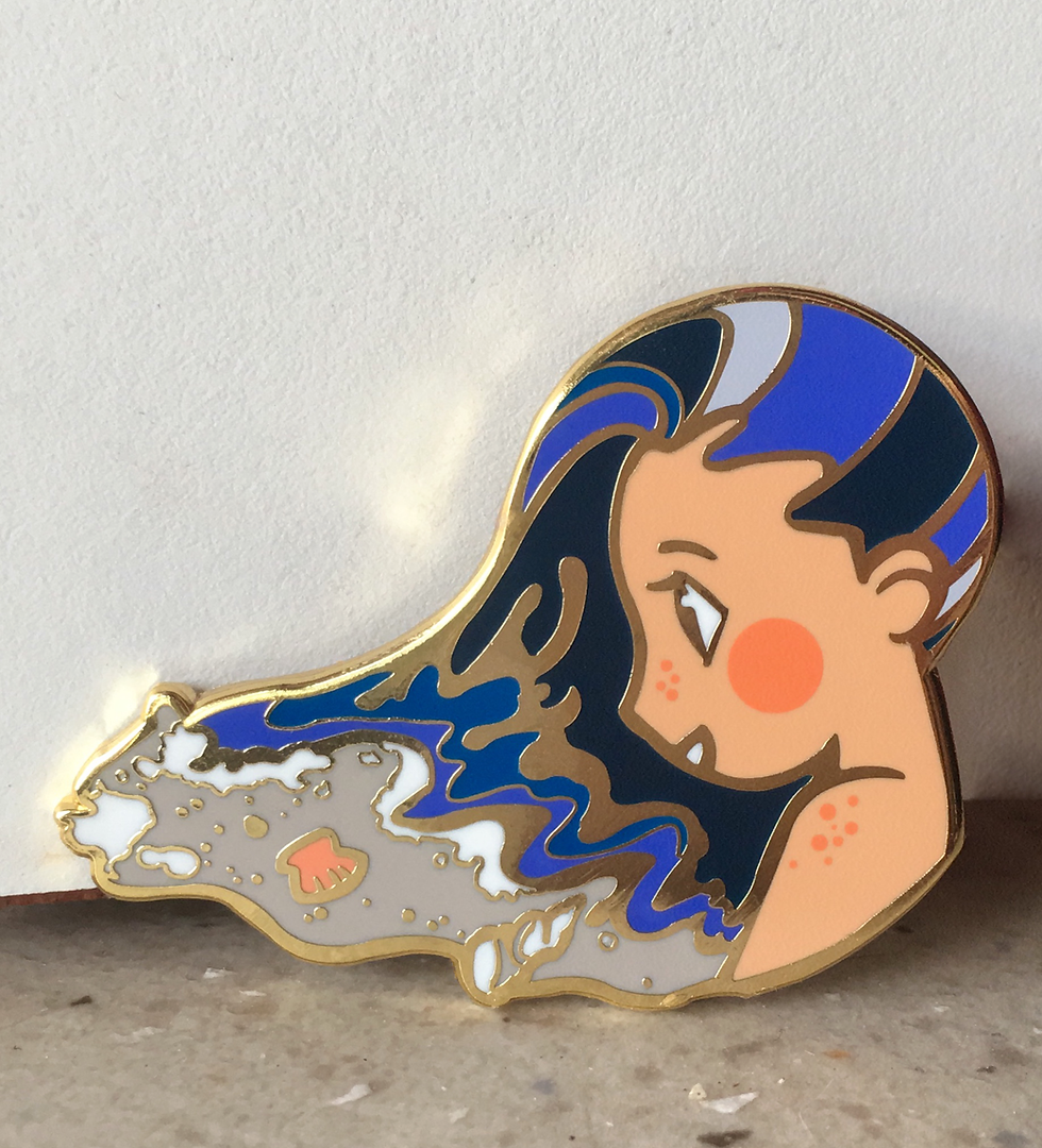Thumbnail: Seashore Enamel Pin