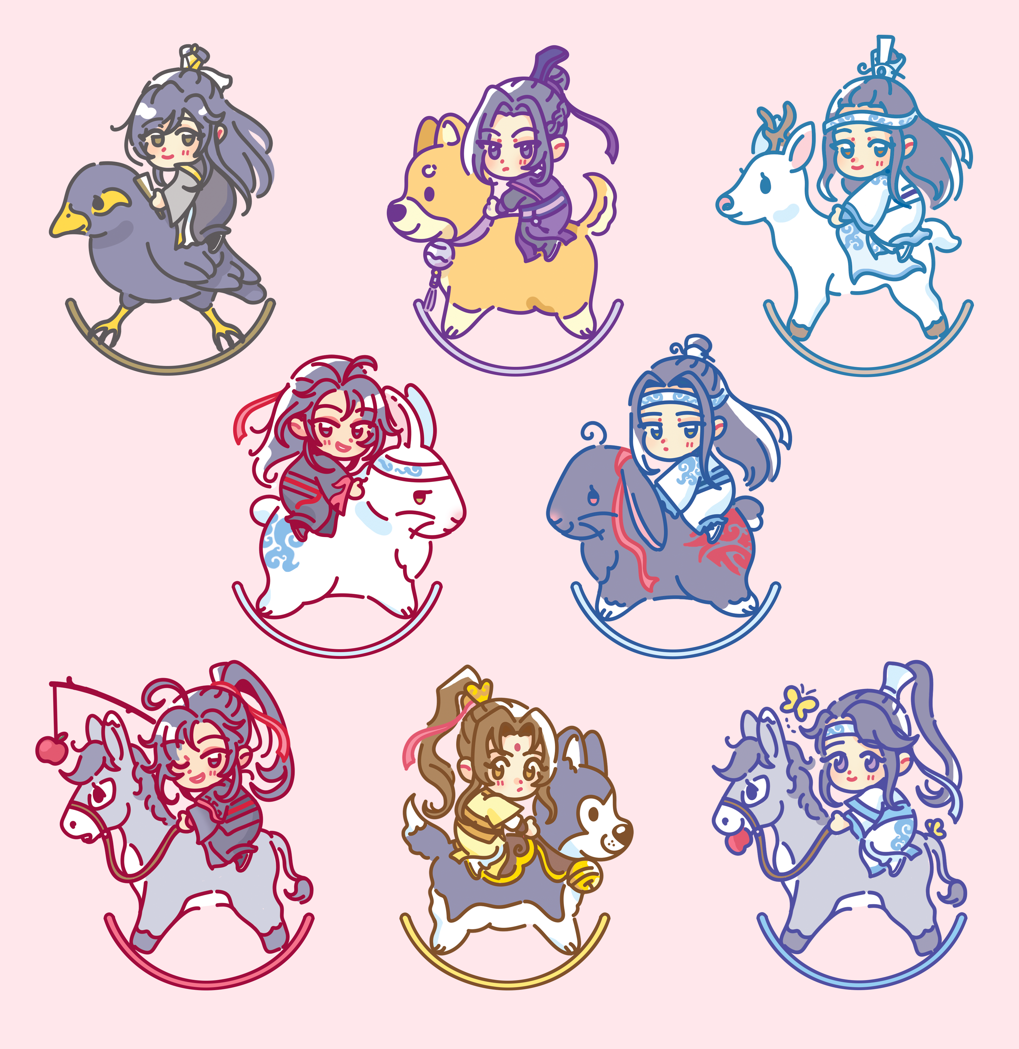MDZS Rocking Mix-and-Match Mini Standees P4P