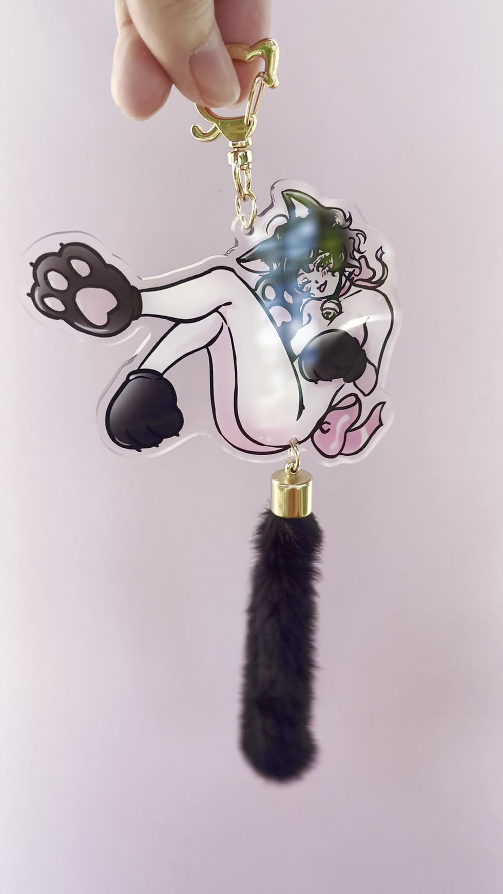 Thumbnail: Heavy Petting Keychain