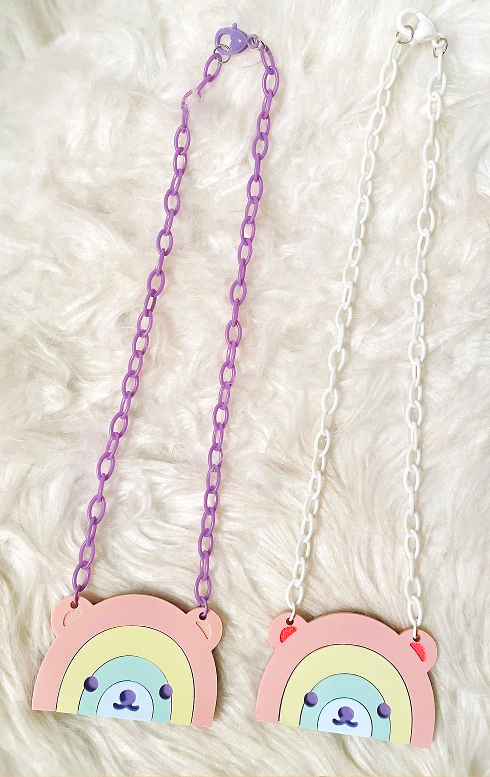 Thumbnail: Rainbow Bear Necklace