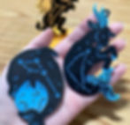 Thumbnail: Glow-in-the-Dark Constellation Keychains + Stand