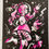 Thumbnail: Galaxy Girl Riso Print